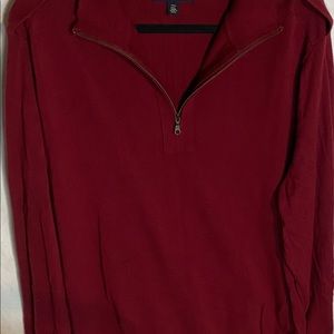 XXL Vtg Men’s Banana Republic 3/4 zip pullover.